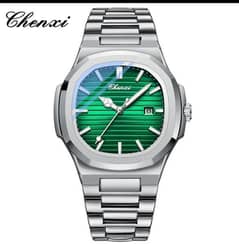 CHENXI 8222 Luxury Stainless Steel Waterproof Luminous Men Watches