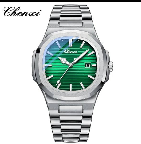 CHENXI 8222 Luxury Stainless Steel Waterproof Luminous Men Watches 0