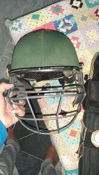 Pads,Gloves,Helmet,ThighPad,Bag 3
