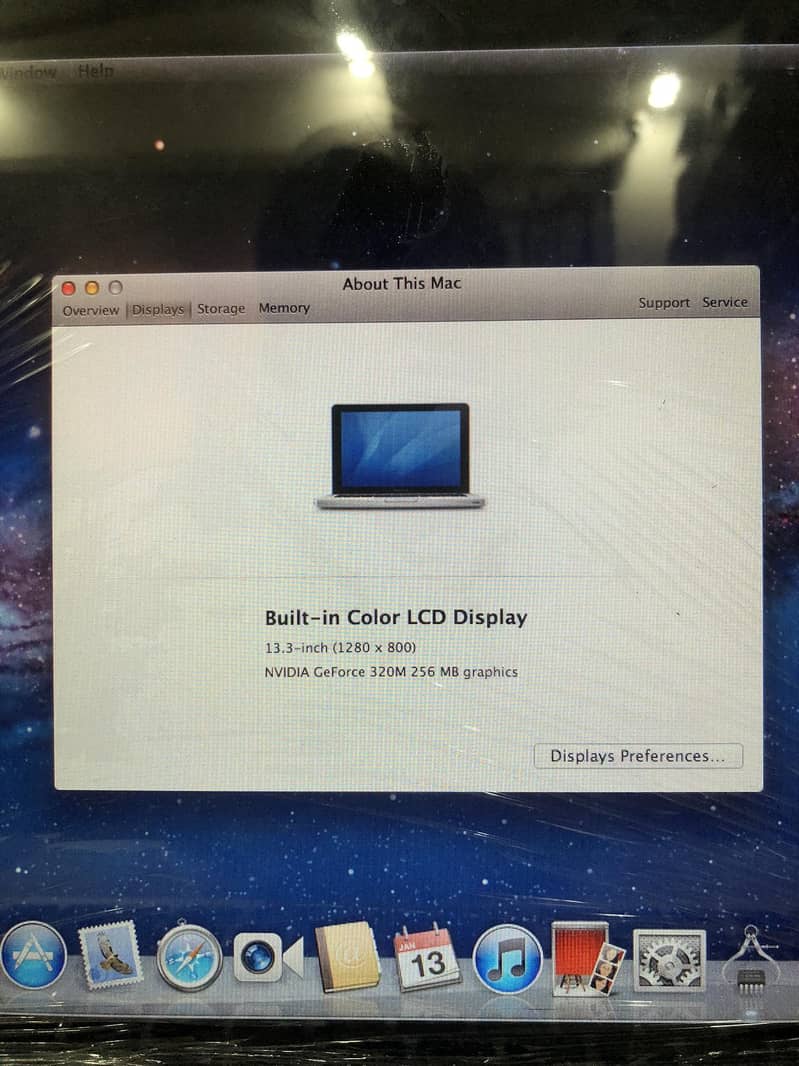 MacBook Pro 13.3 Inch Intel Core 2 Duo Blacklight keyboard 6