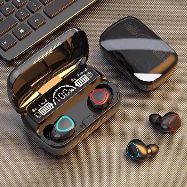 m10 earbuds wireless v5.1 best quality and sound. 0