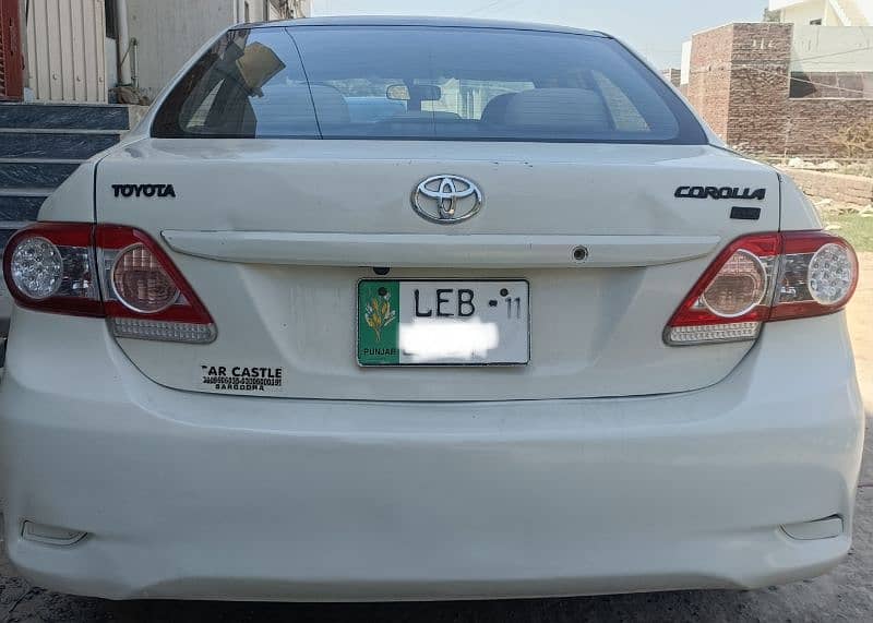 Toyota Corolla Xli convert GLI 2011 Model 4