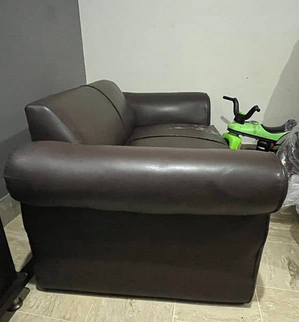 Leather Sofa 2 seater 2