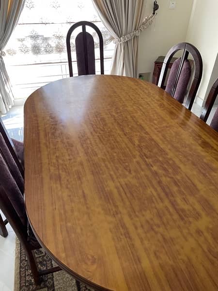 6 Seater Dining Table - Original Sheesham Wood 5