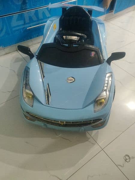 good condition new baby car with remote key and charger 2