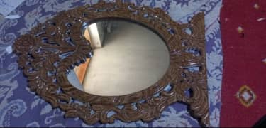hand made wood mirror fram