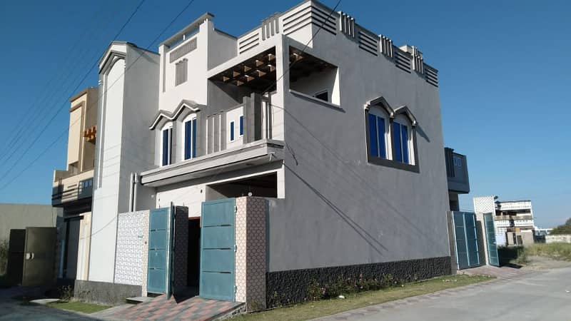 DOUBLE STOREY CORNER HOUSE 6 MARLA FOR SALE ADIL MODEL TOWN 4