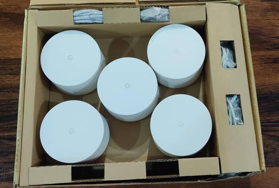 Google Mesh/WiFi/Mesh Router System/NLS-1304-25 AC1200_Pack of 5(Used) 2