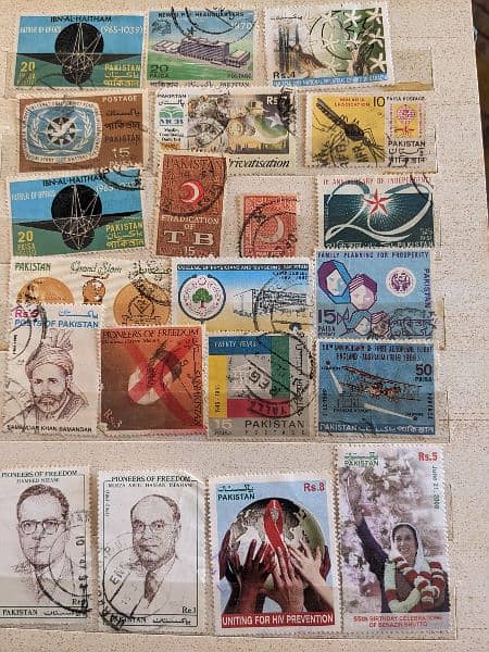 Pakistan postage stamps 2