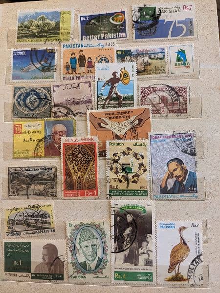 Pakistan postage stamps 4
