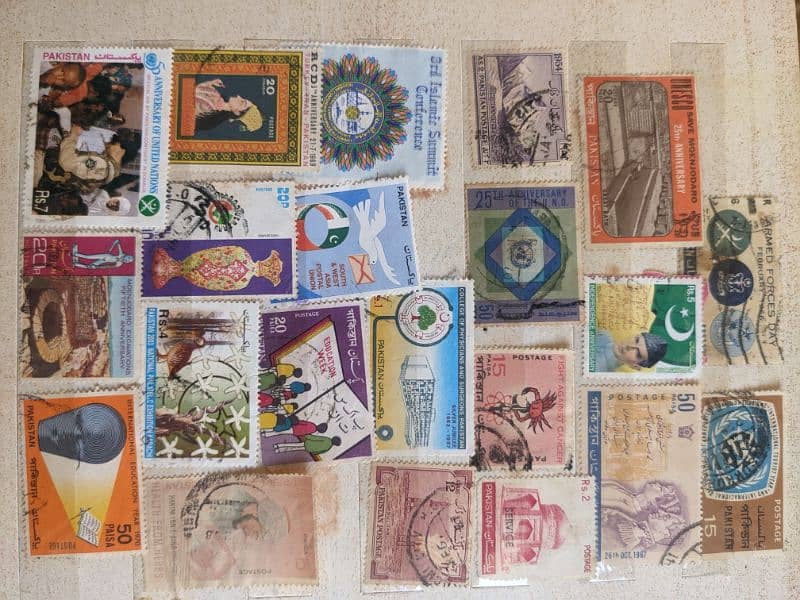 Pakistan postage stamps 7