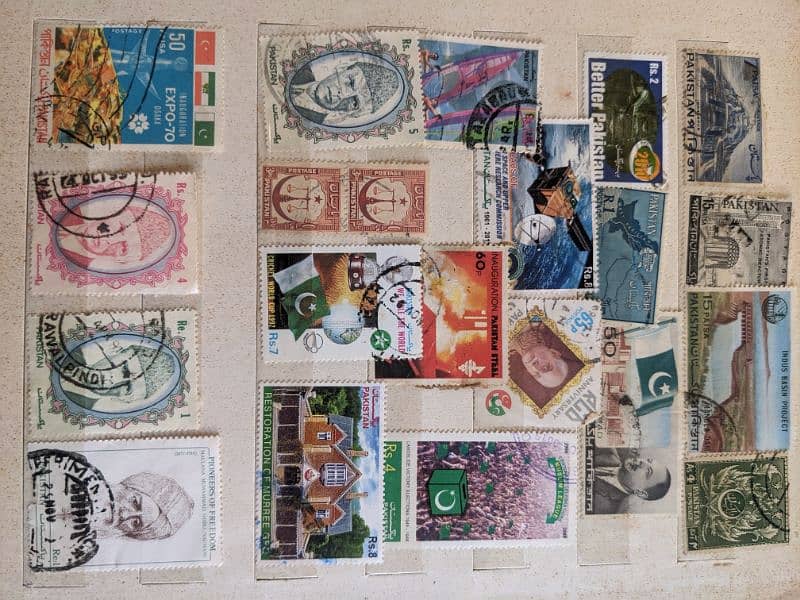 Pakistan postage stamps 11