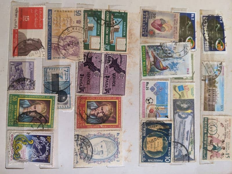 Pakistan postage stamps 13