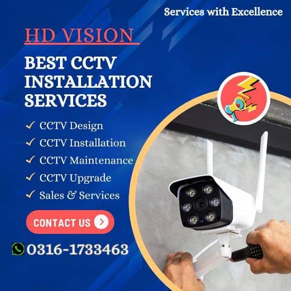 CCTV Cameras & Solar System installation 0