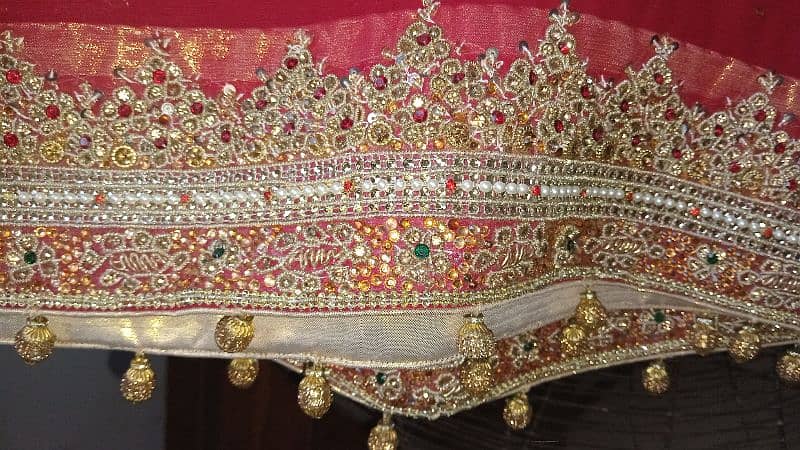 bridel sharara with jewellery 11