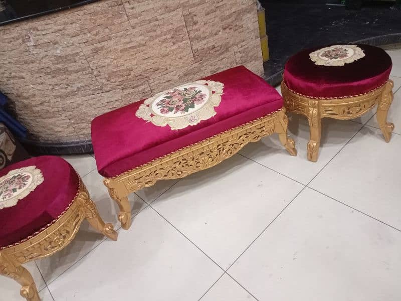 chinioti Peerah chairs set with coffee table 10