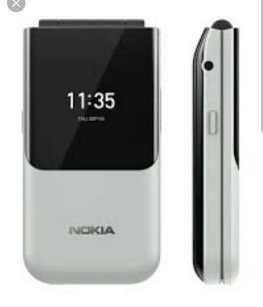 Nokia2720flip Dual sim pta prove 1 year warrenty 2