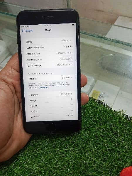 IPhone 7plus pta approved 128gb 8