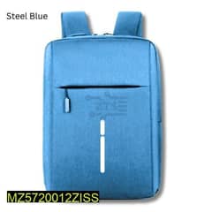 Stylish Steel Blue Laptop Bag Free Delivery