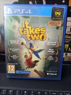 it takes two | PS4 Games | Good Condition| Working 100%