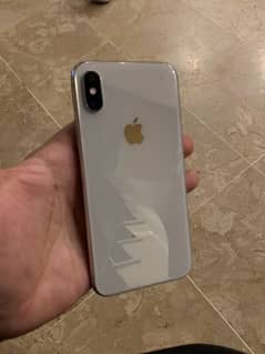 iphone X 256gb white PTA APPROVED