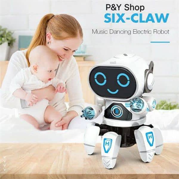 Battery Operated RC Robot Musical Dancing Toy's 3
