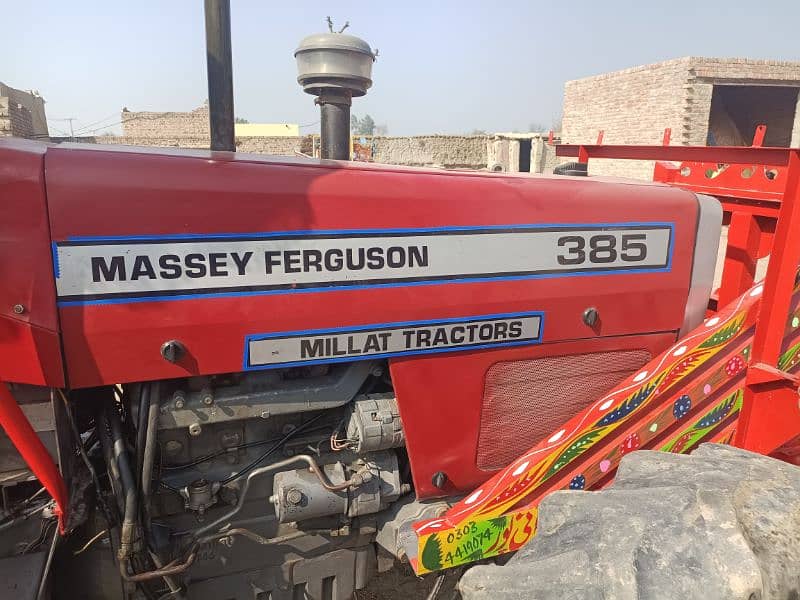 Messy Ferguson 385 4x4 2015 Model 4 Wheel 4