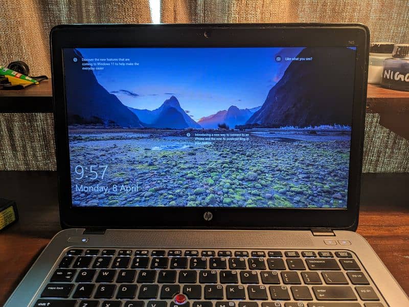 HP laptop elite book 745 12GB ram 1