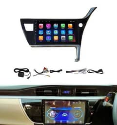 Toyota Corolla 15 16 model Android tab with frame available