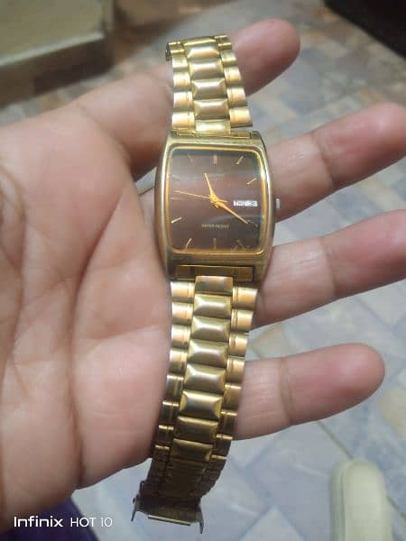 citizen golden watch 1