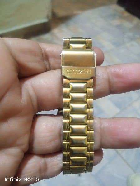 citizen golden watch 2