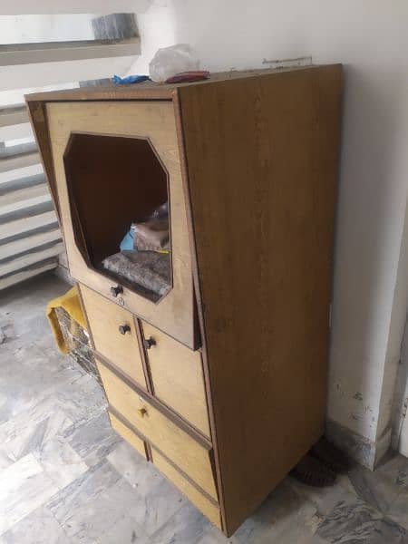 Wooden Wardrobe Trolley 1