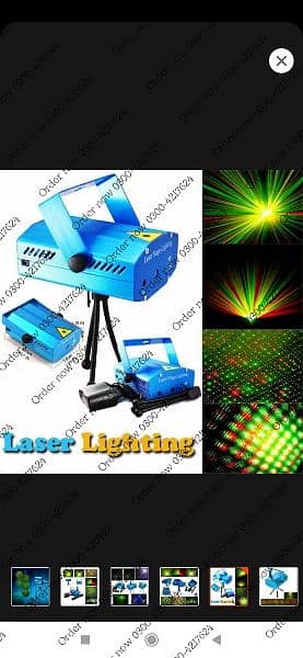 Laser stage light Projector DJ Disco LED Light: Lazer light f 0