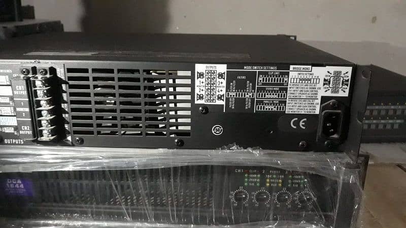 QSC DCA 1622 two Chanel digital power amplifier for sale 14