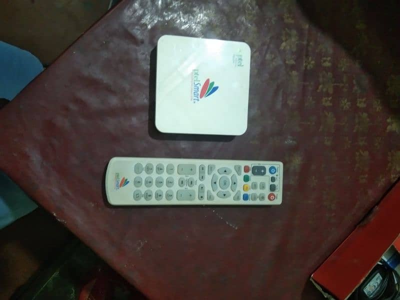 Smart TV device with box 0