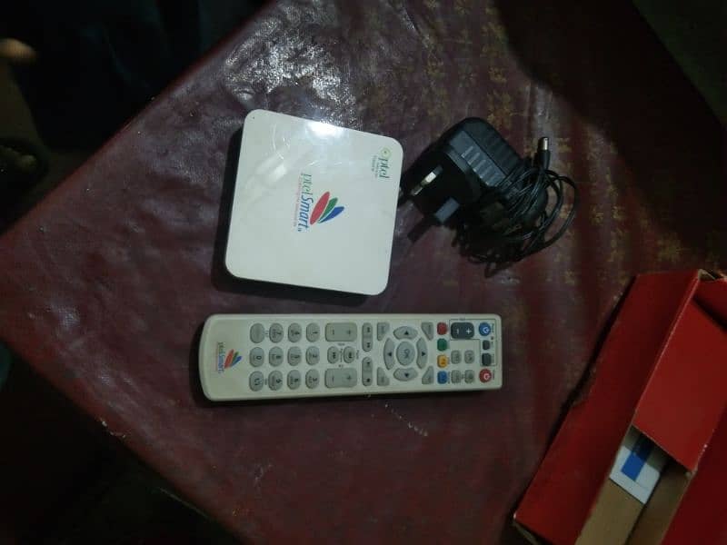 Smart TV device with box 3