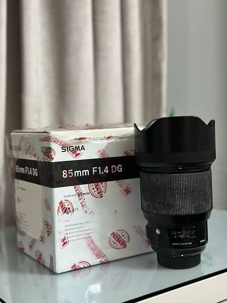 Sigma 85mm 1.4 art (Nikon mount) 2