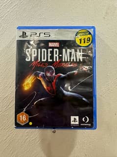 Marvel Spider-Man miles Morales CD for PS5 0