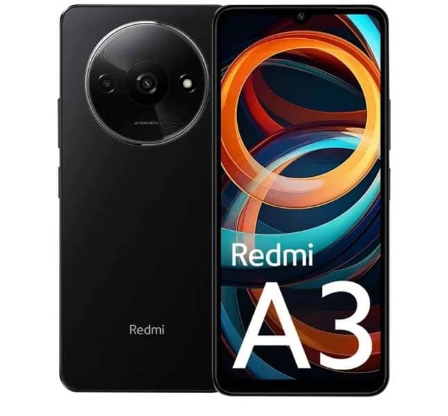 REDMI A3 4GB RAM-64GB ROM 6.71-inch display 5000mAhPTAAPPROVEDOFFICIAL 0