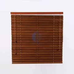 Wooden Curtain For Window Used Condition