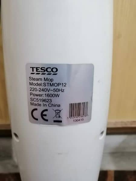 TESCO Electric Steam Mop / Poocha, Imported 3