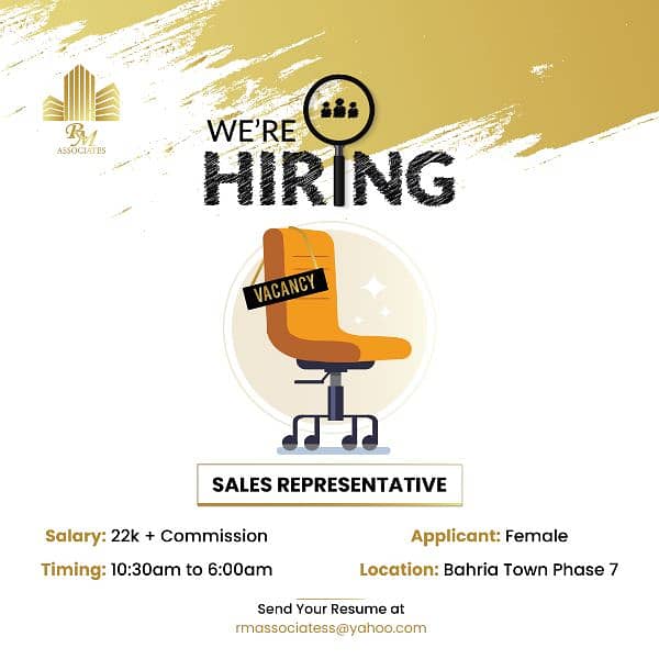 Sales Representative Female & SEO/Digital Marketing Specialist 1