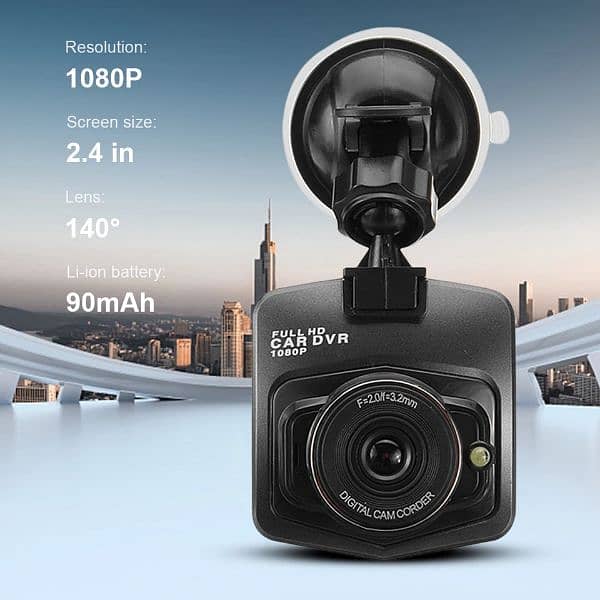 Mini Car DVR GT300 Camera Camcorder 1080P Full HD Video registrator P 4
