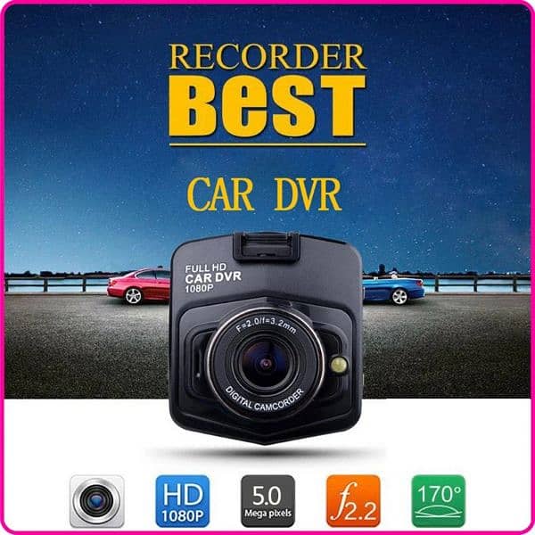 Mini Car DVR GT300 Camera Camcorder 1080P Full HD Video registrator P 11