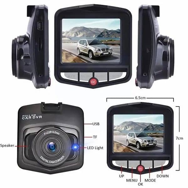 Mini Car DVR GT300 Camera Camcorder 1080P Full HD Video registrator P 16