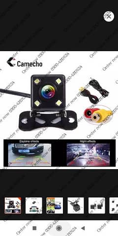 Car Rear View Camera 4 8 12 LED Night Vision HD Video Waterproo