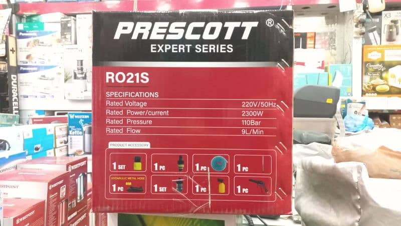 prescott car washer pressure washer 2300w 1