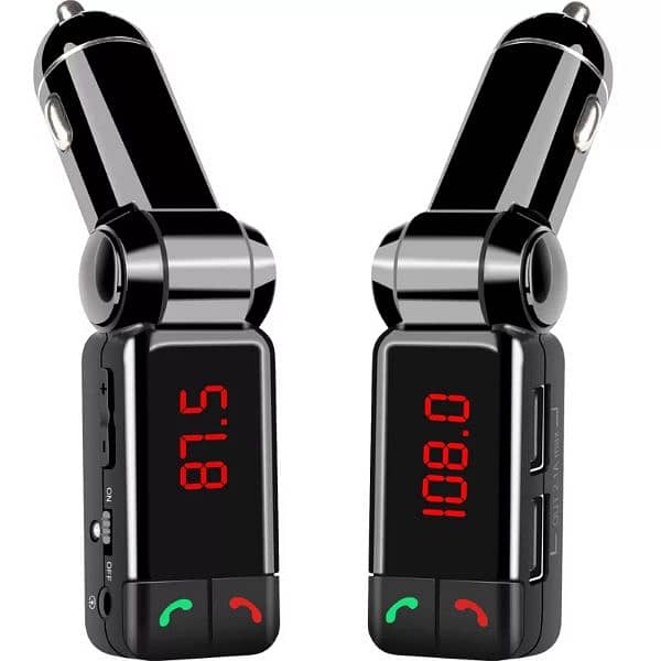 Car Kit MP3 Player Wireless FM Transmitter Modulator USB SD MMC 1