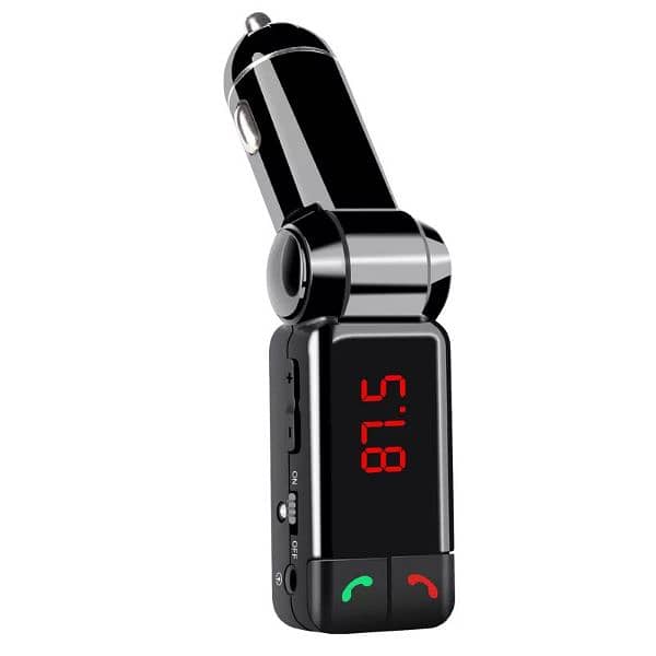 Car Kit MP3 Player Wireless FM Transmitter Modulator USB SD MMC 5