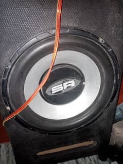 Boofer and amplifier for sale 0